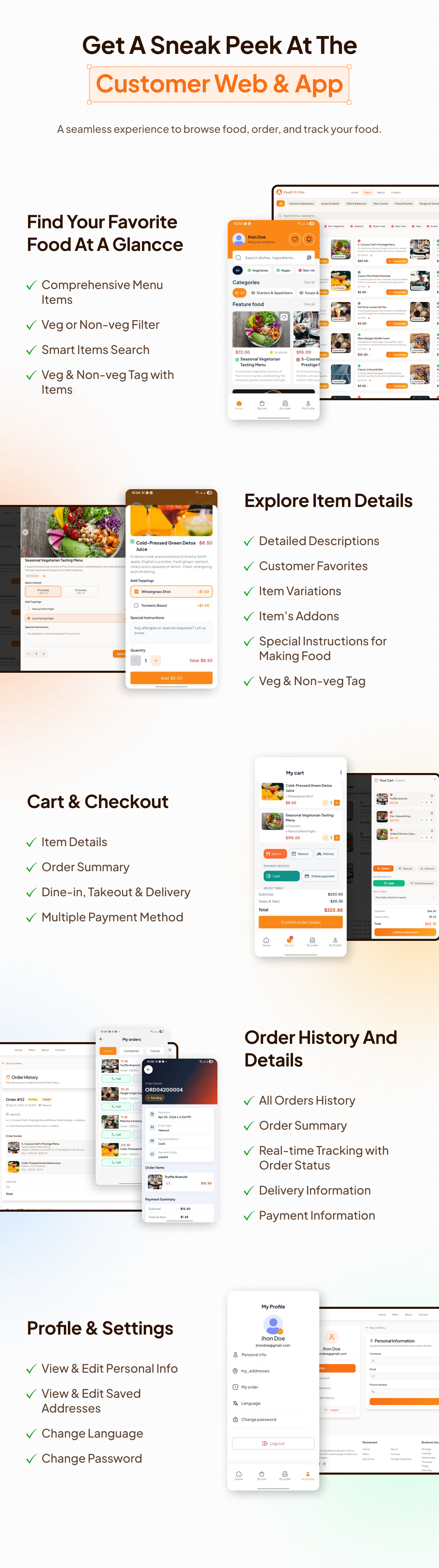 FoodPilot – Laravel Restaurant POS, QR Menu, KDS, Customer & Delivery Flutter Apps